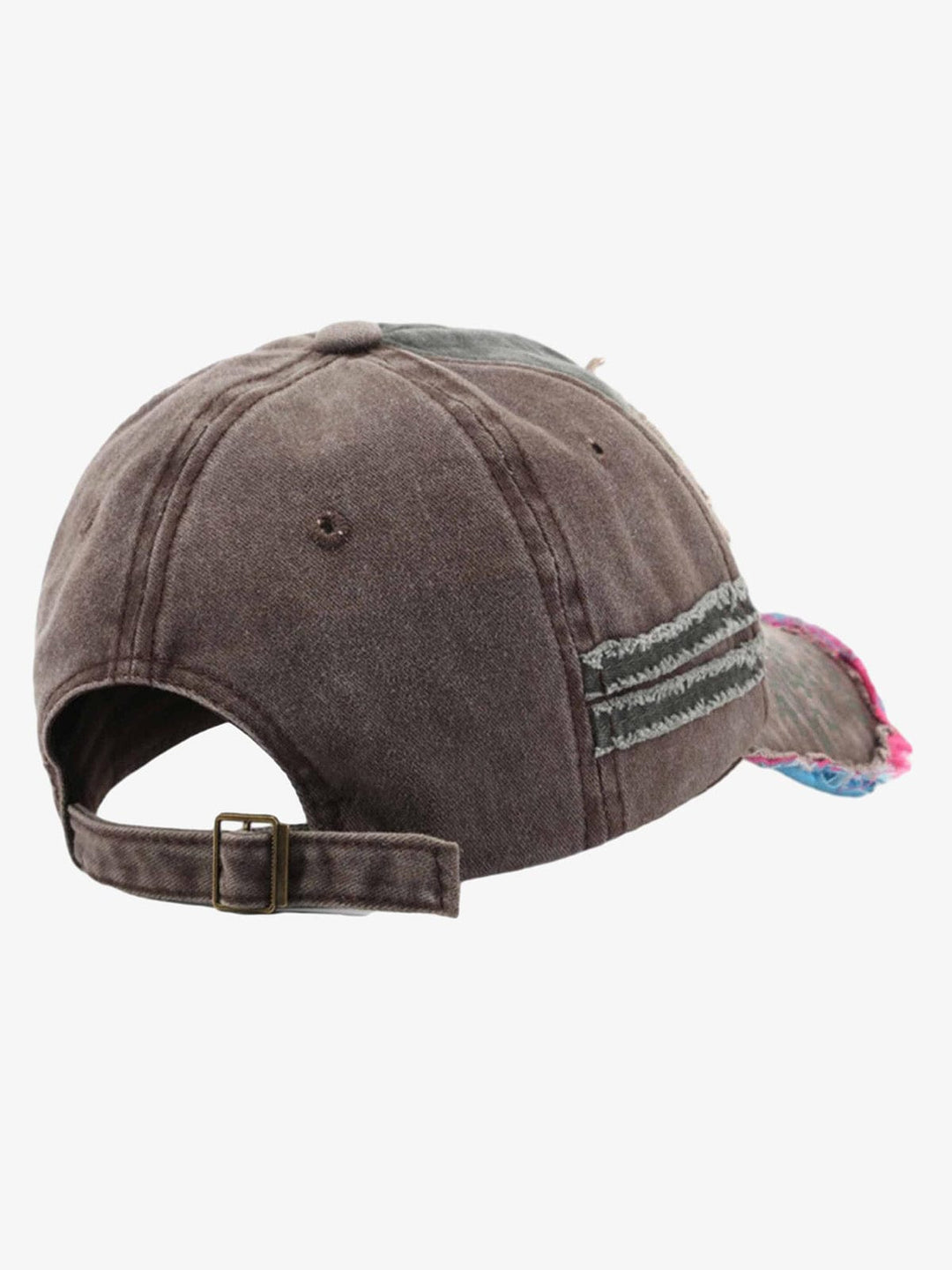 Retro monogram cap