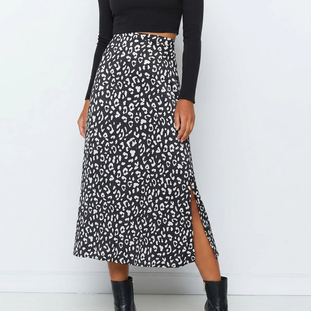 Rok dames | Leopard print rok