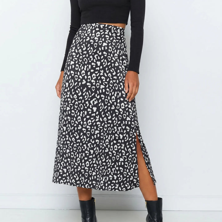Rok dames | Leopard print rok