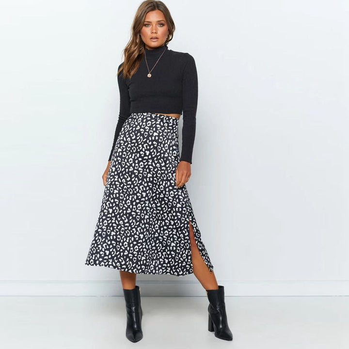 Rok dames | Leopard print rok