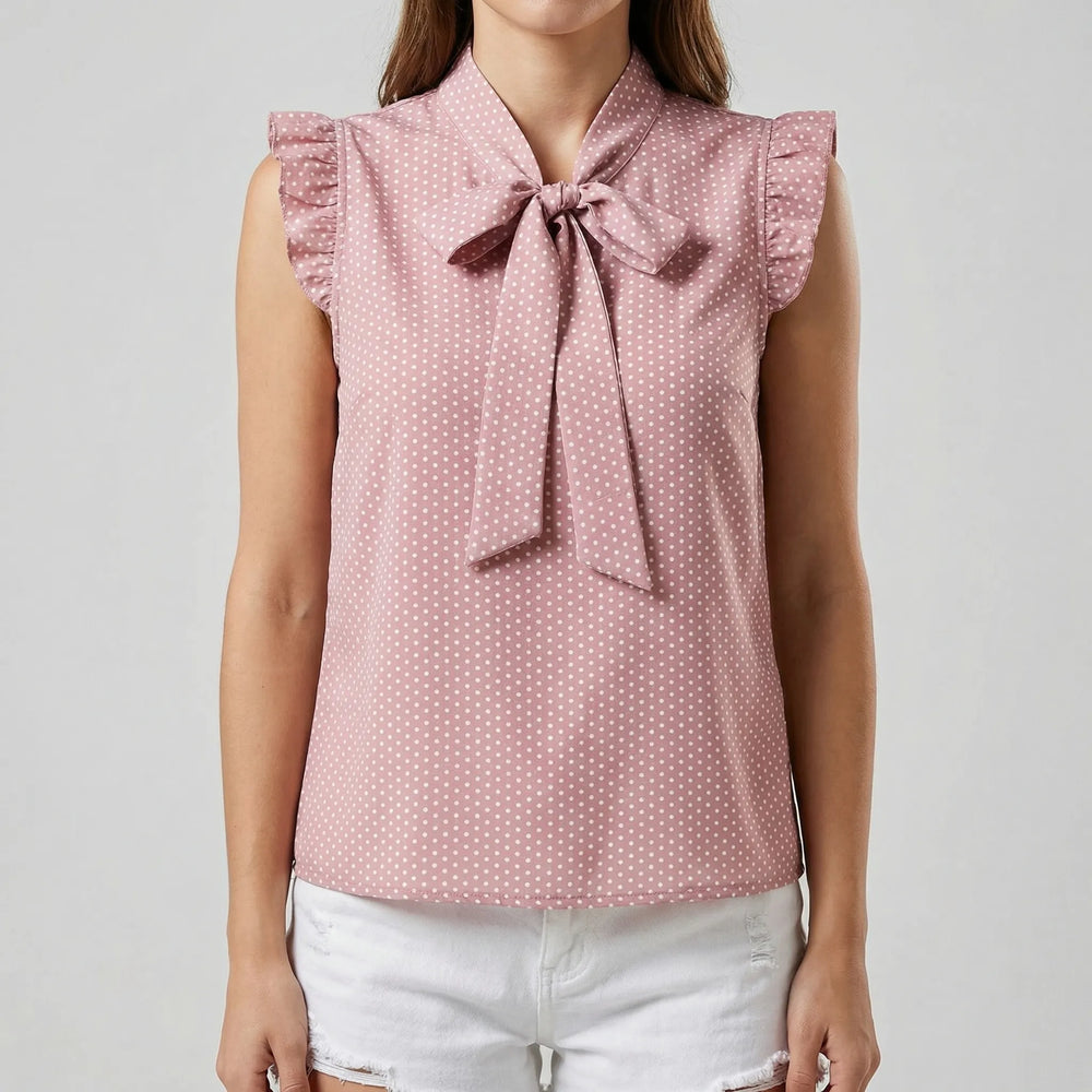 Ruches top dames | Romantische top met elegante en zachte look