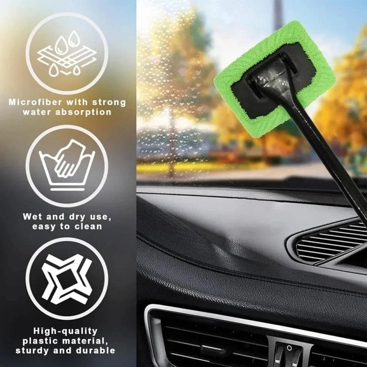 Ruitenreiniger auto | Microvezel reiniger voor streeploze autoruiten