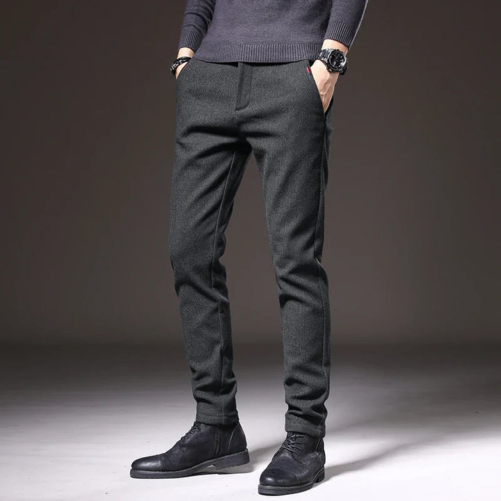 Slim fit broek heren | Moderne pantalon in comfortabele pasvorm