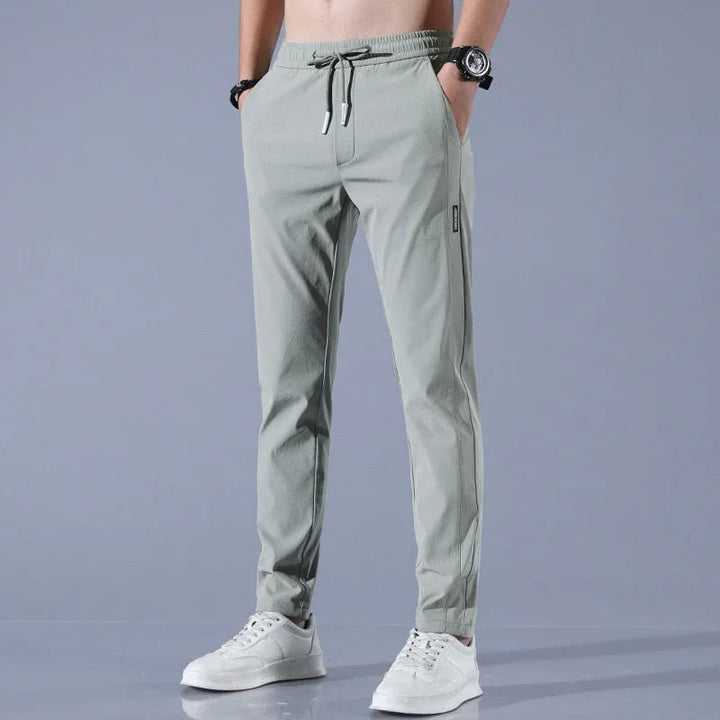 Heren broek | Casual joggingbroek met trekkoord lichtgewicht