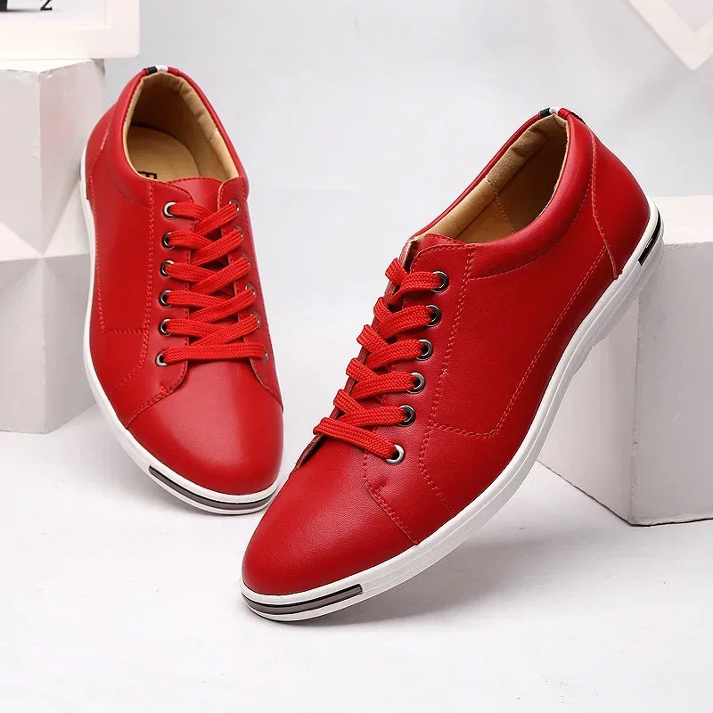LorenzoLuxe | Casual leren sneakers voor mannen