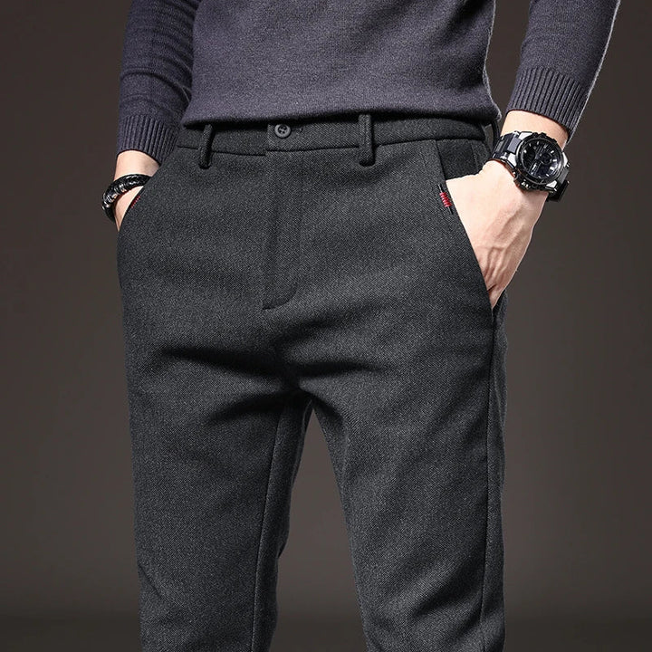 Slim fit broek heren | Moderne pantalon in comfortabele pasvorm