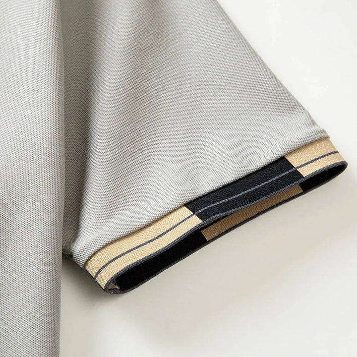 Gregg | Heren premium poloshirt met contrastdetails