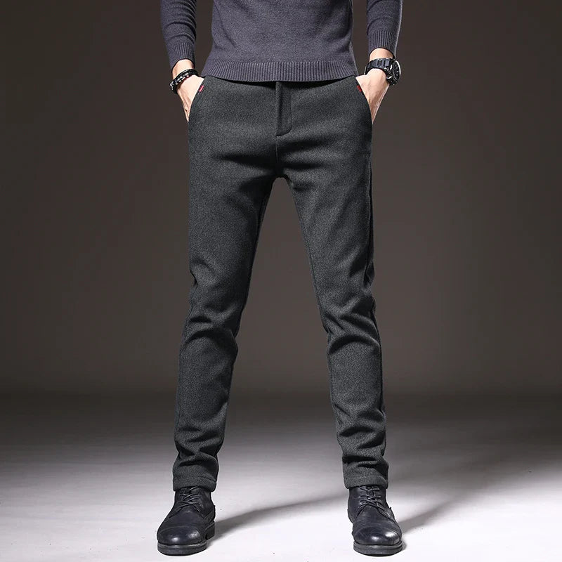 Slim fit broek heren | Moderne pantalon in comfortabele pasvorm