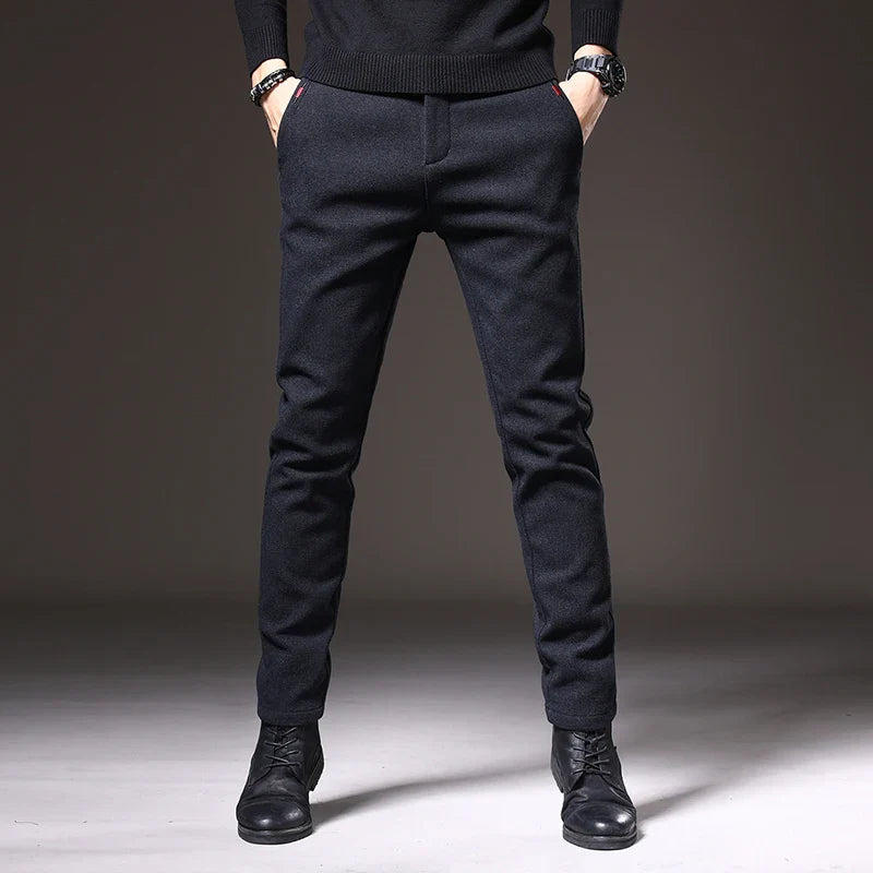 Slim fit broek heren | Moderne pantalon in comfortabele pasvorm