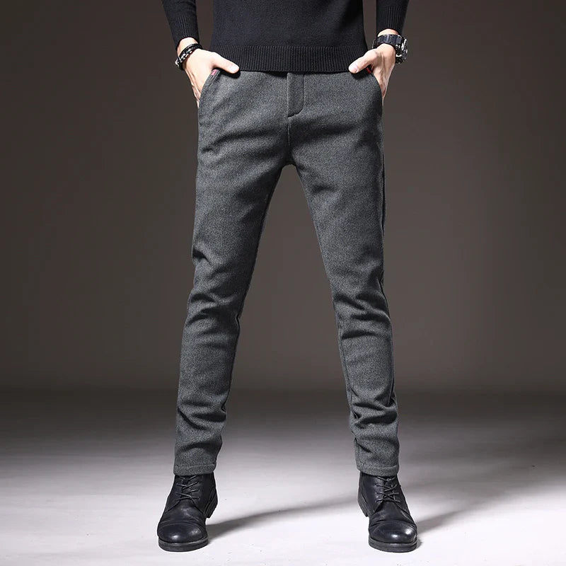 Slim fit broek heren | Moderne pantalon in comfortabele pasvorm