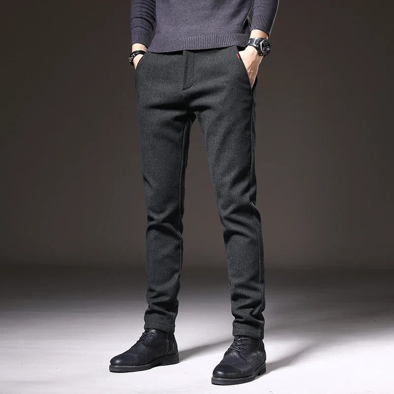 Slim fit broek heren | Moderne pantalon in comfortabele pasvorm