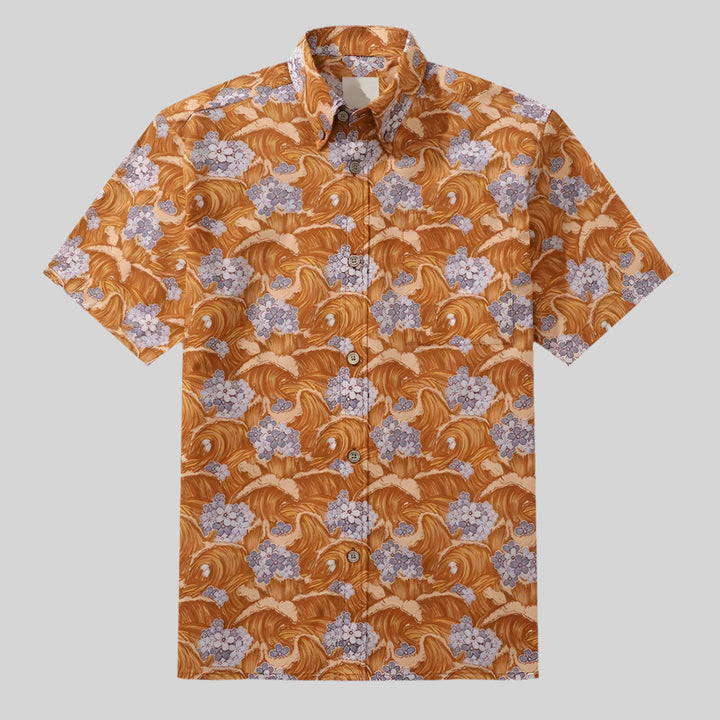 ZenWeave | Luchtig katoenen overhemd met print