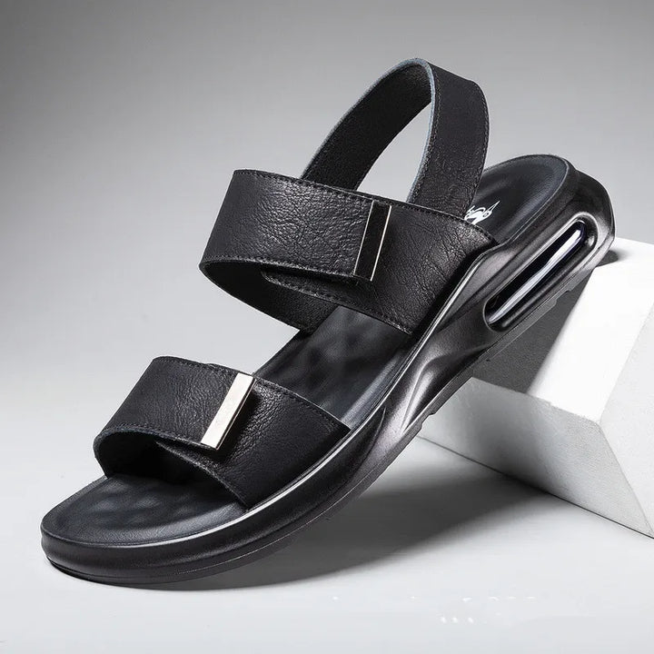 SoleLuxe | Leren sandalen met comfortabele pasvorm