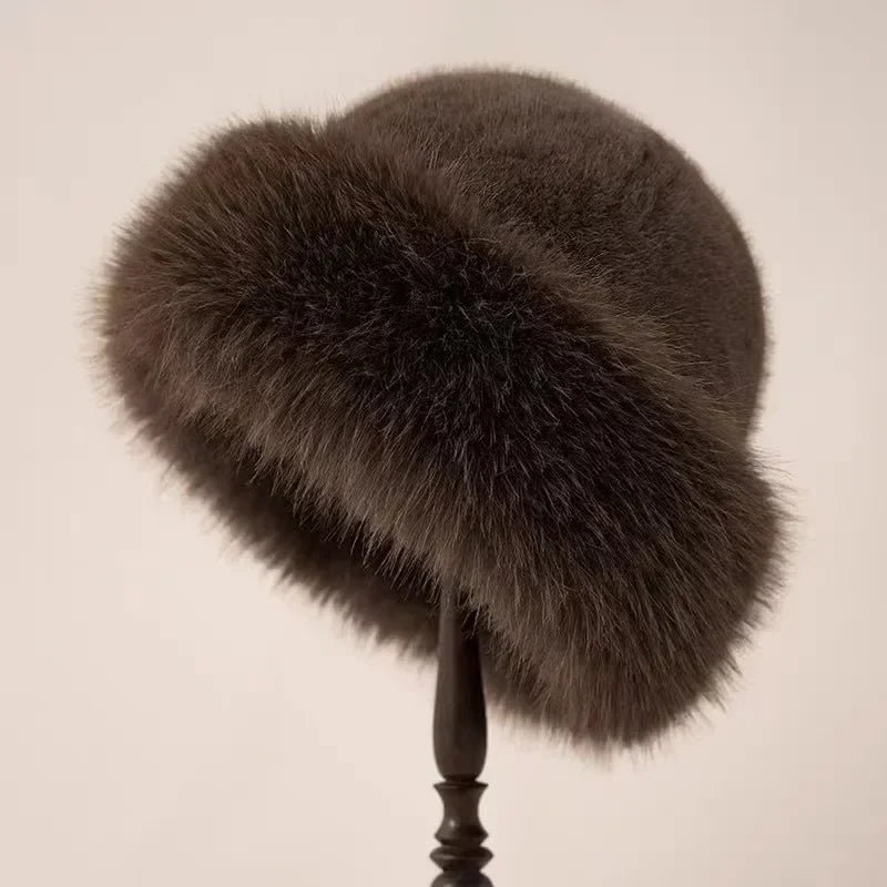 Dames bontmuts wintermuts warme zachte