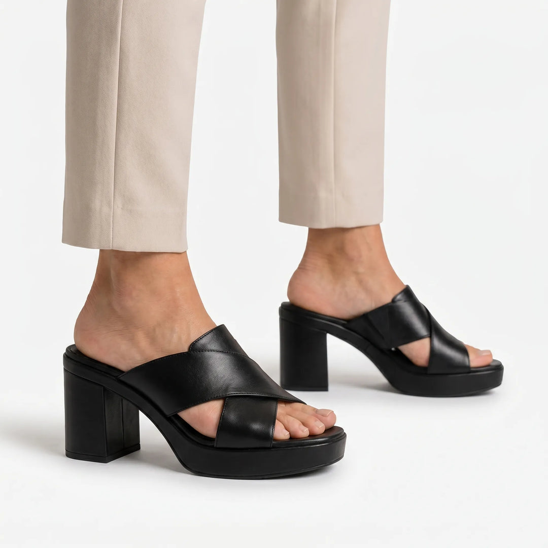 Sandalen dames | Comfortabele sandalen met blokhak