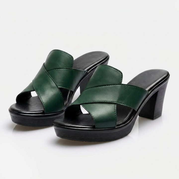 Sandalen dames | Comfortabele sandalen met blokhak