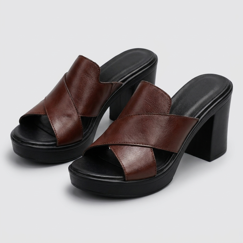 Sandalen dames | Comfortabele sandalen met blokhak