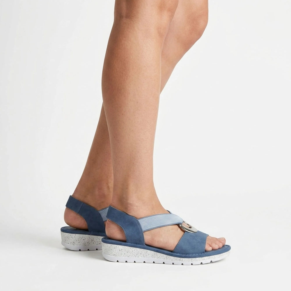 Sandalen dames | Comfortabele sandalen met sierdetail