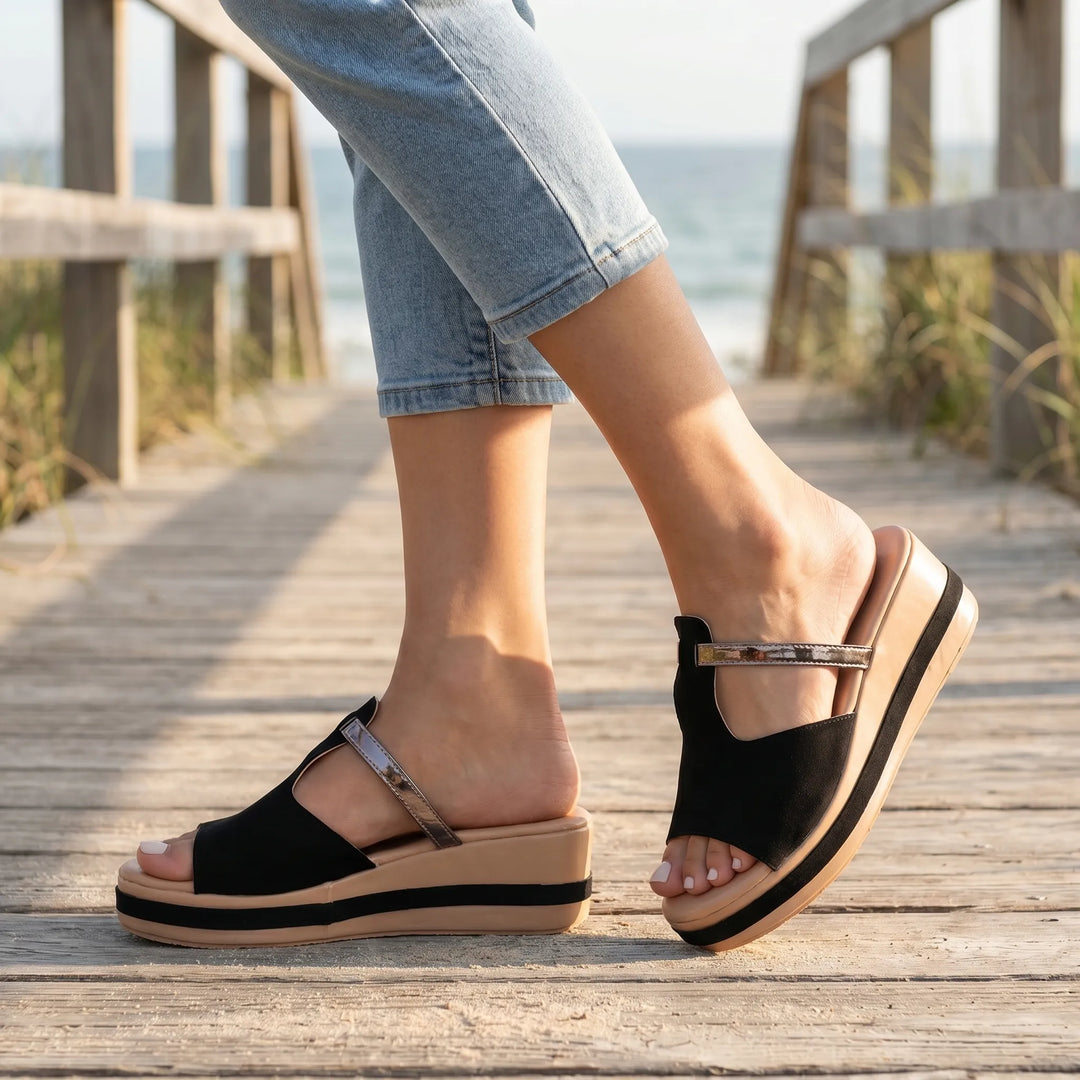 Sandalen dames | Comfortabele zomersandalen met verstelbare band