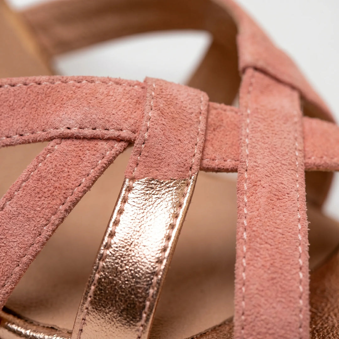 Sandalen dames | Elegante haksandalen met enkelbandje