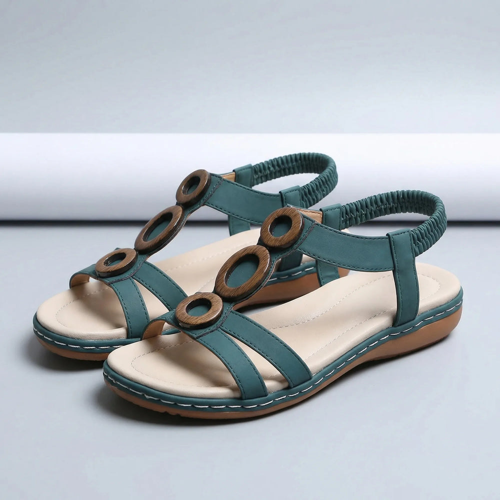 Sandalen dames | Platte sandalen met bandjes