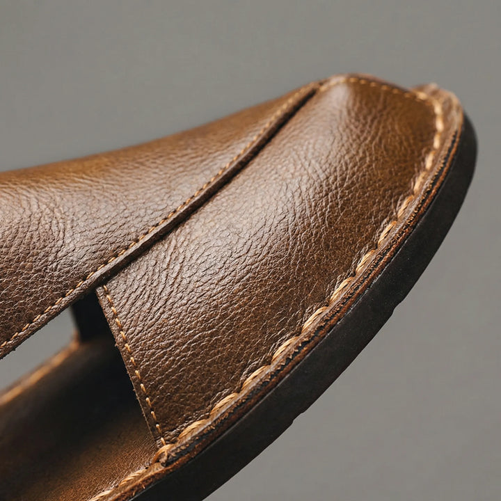 Sandalen heren | Comfortabele instappers met open hiel