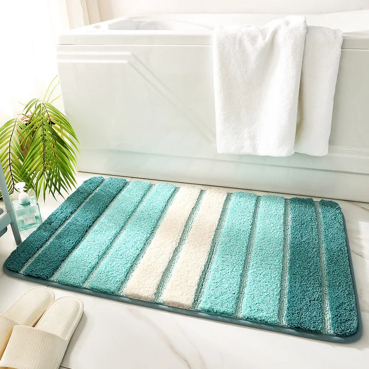 Badmat absorberend | Antislip zachte badkamer mat voor douche & bad