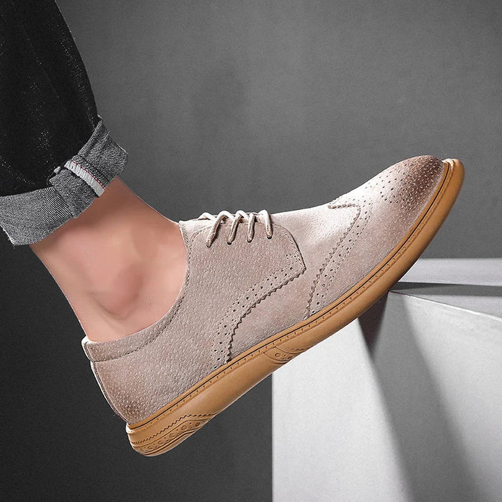 SuaveWalk | Klassieke suède brogues voor heren
