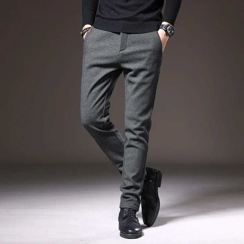 Slim fit broek heren | Moderne pantalon in comfortabele pasvorm
