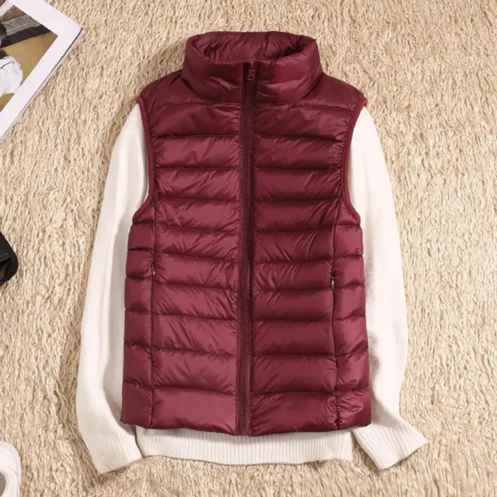 Scarlet | dames lichtgewicht dons bodywarmer zonder mouwen
