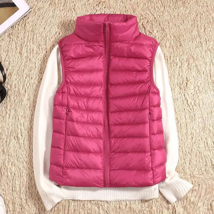 Scarlet | dames lichtgewicht dons bodywarmer zonder mouwen