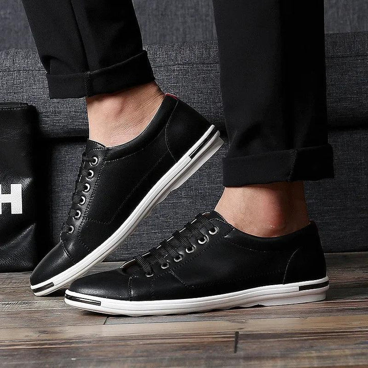 LorenzoLuxe | Casual leren sneakers voor mannen