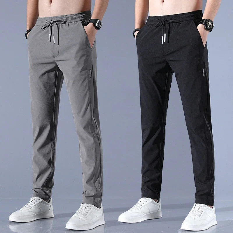 Heren broek | Casual joggingbroek met trekkoord lichtgewicht