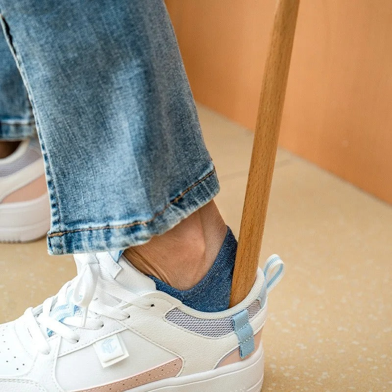 Schoenlepel | Magnetische schoenlepel met wandhouder