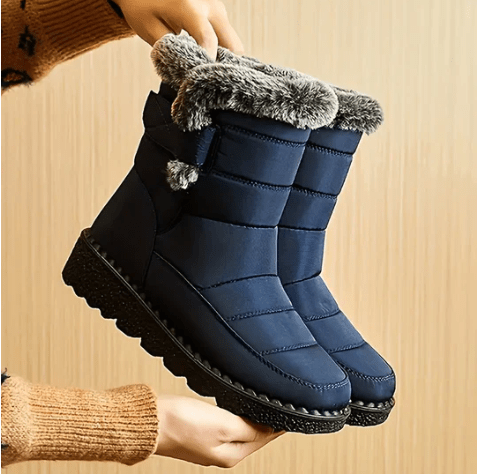 Dames winter snowboots – waterdicht & gevoerd met bont
