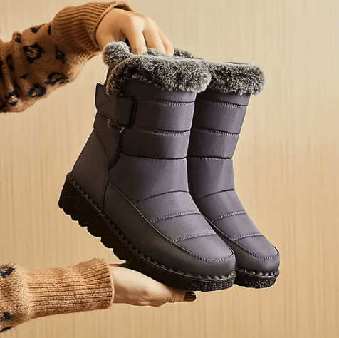 Dames winter snowboots – waterdicht & gevoerd met bont