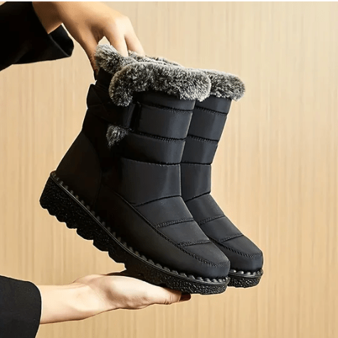 Dames winter snowboots – waterdicht & gevoerd met bont