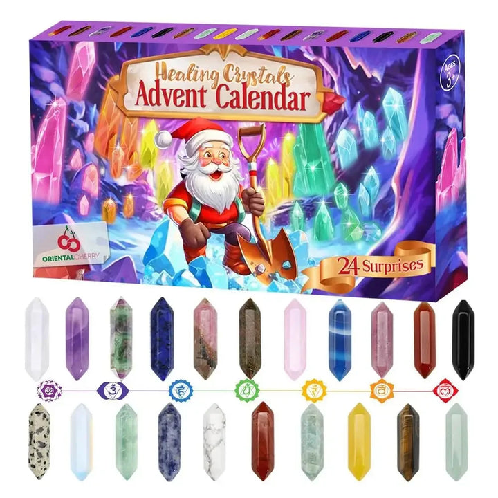 Healing crystals adventskalender | 24 verrassingen voor kerst & spiritualiteit