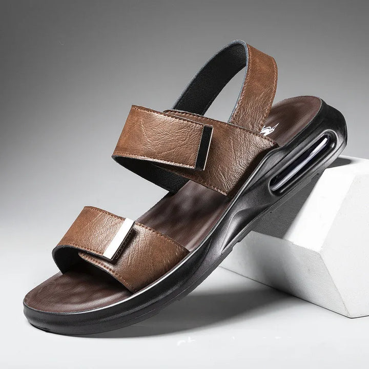 SoleLuxe | Leren sandalen met comfortabele pasvorm