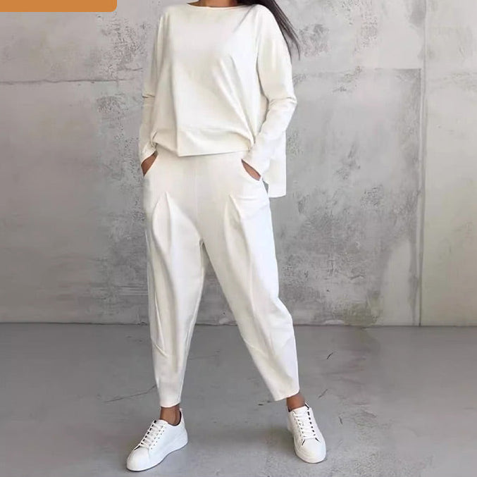 Set dames | Comfort set met losvallende top en broek