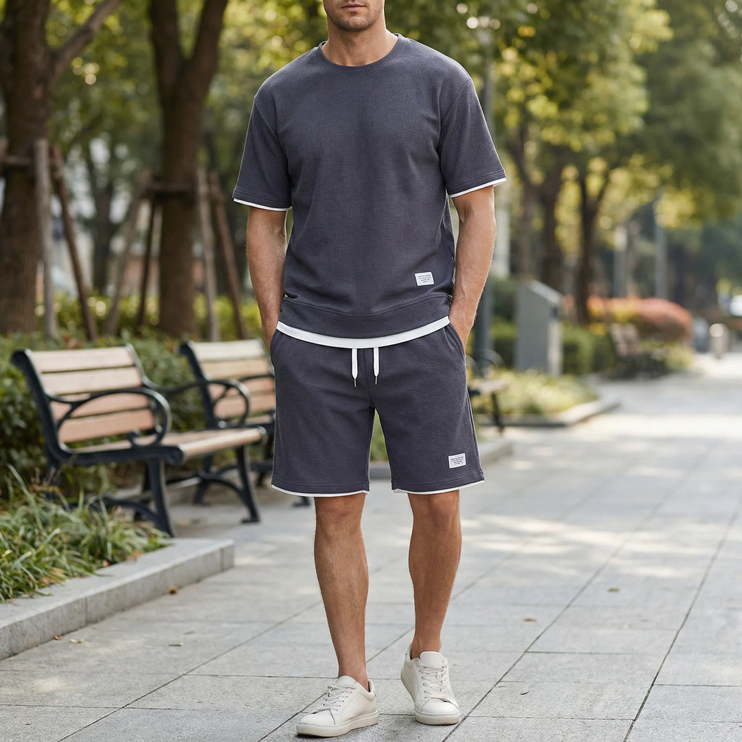 Set heren | Zomer set met T-shirt en korte broek