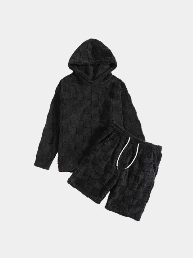 Set heren | Zomer set met hoodie en korte broek