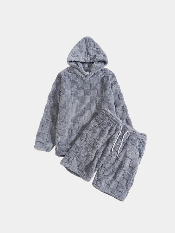 Set heren | Zomer set met hoodie en korte broek