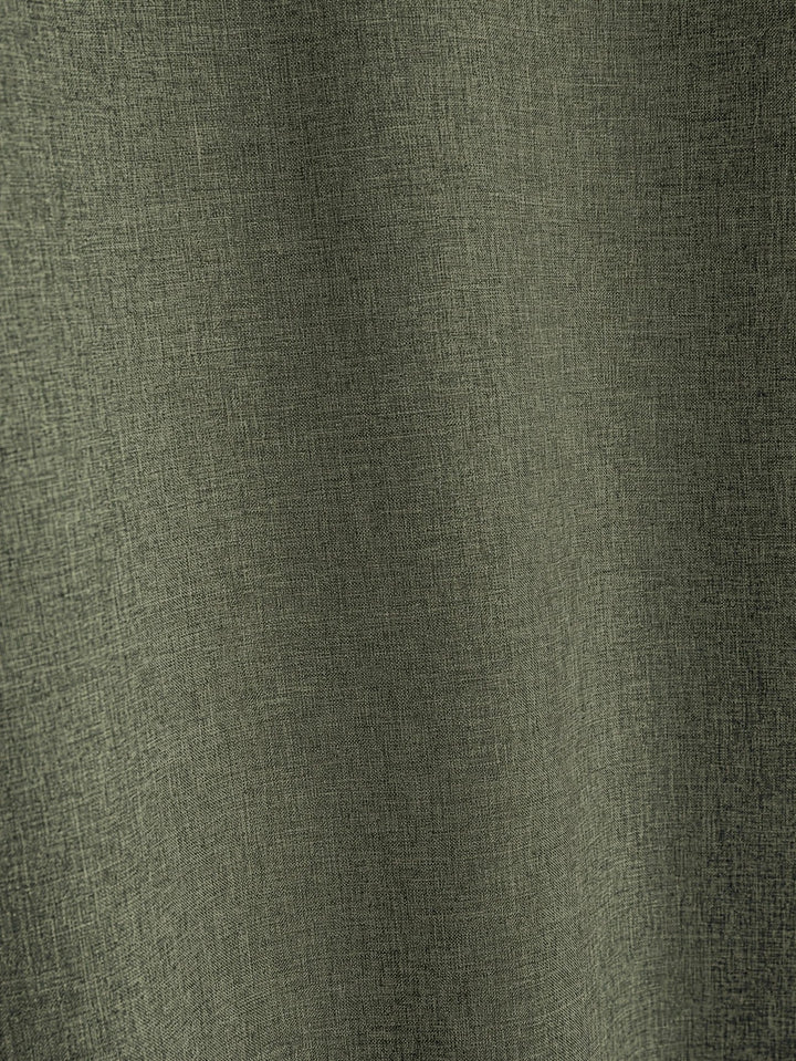 Shirt heren | Henley shirt met korte mouw en knopen
