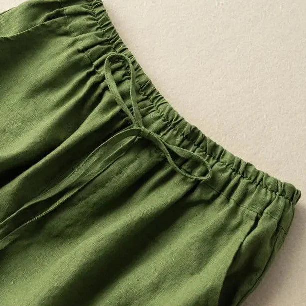 Short dames | Luchtige zomer short met kanten details