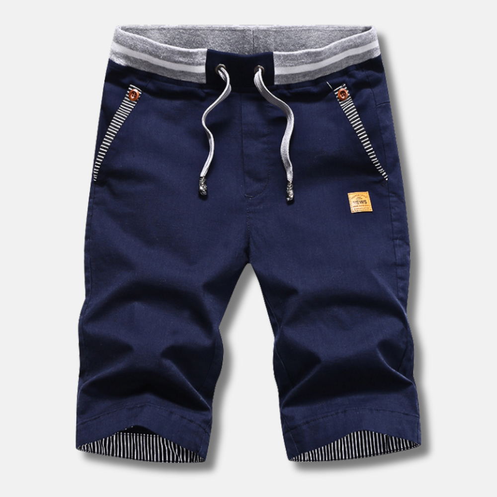 Shorts heren | Stretch met hoge taille