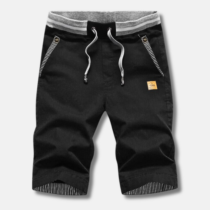 Shorts heren | Stretch met hoge taille