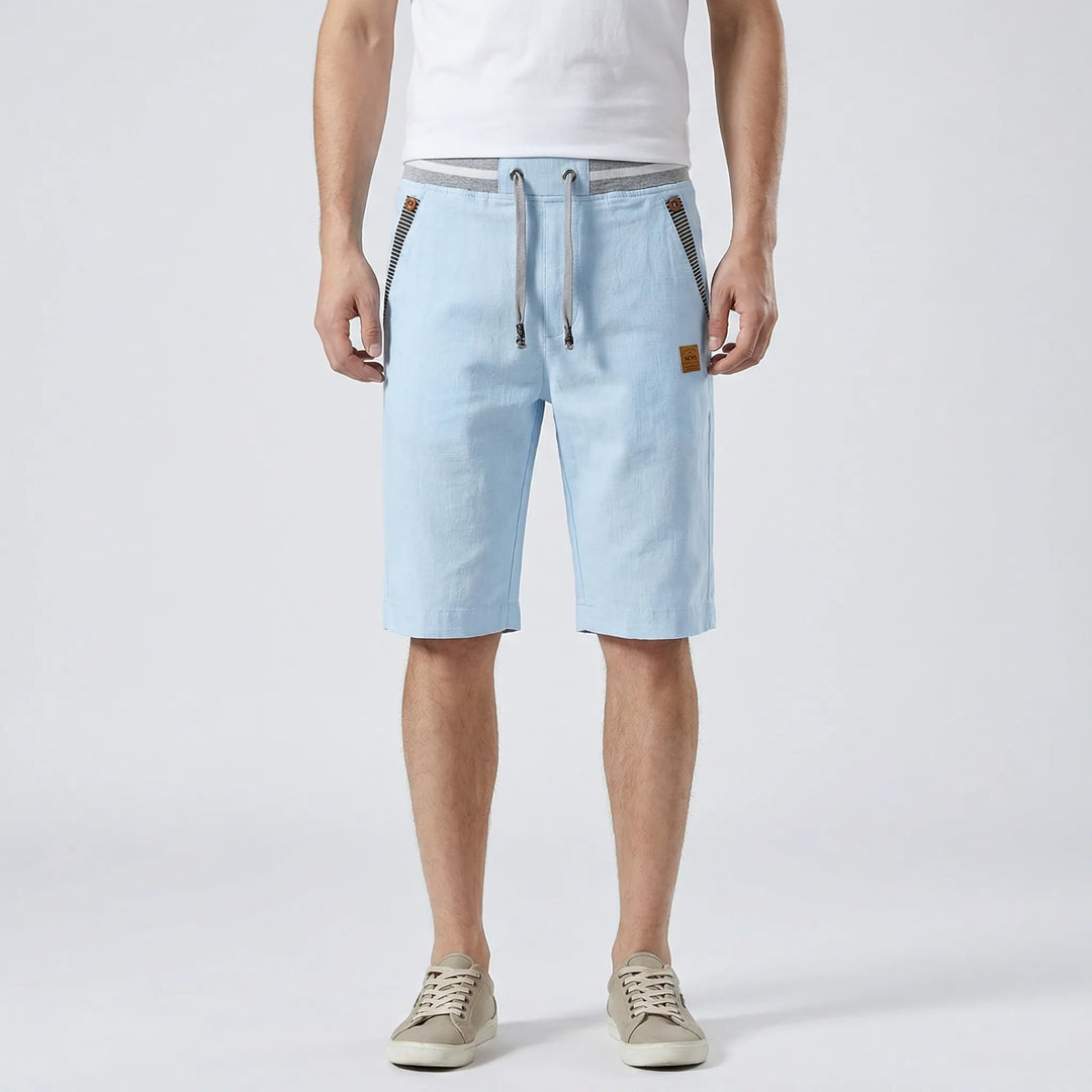 Shorts heren | Stretch met hoge taille