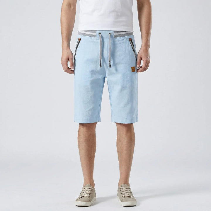 Shorts heren | Stretch met hoge taille