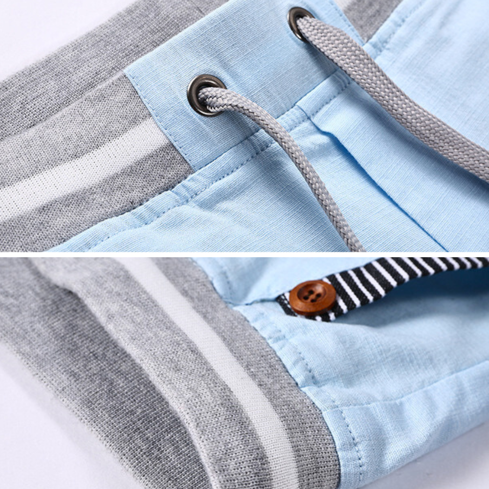 Shorts heren | Stretch met hoge taille